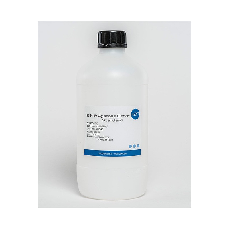 2% B Agarose Bead Standard (50-150µm)