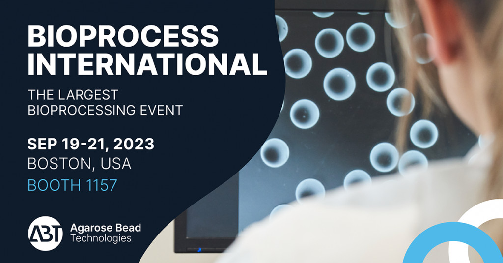 Agarose Bead Technologies at Bioprocess International, Boston September 2023